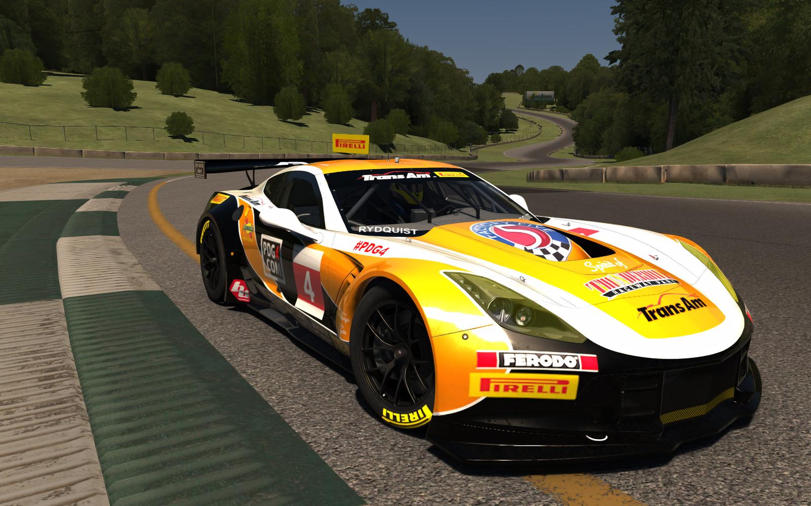 Road Atlanta Next Up for Trans Am by Pirelli Esports Championship